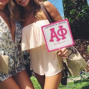 Strapless tobi romper